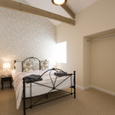 The LinhayCosawes Barton double bedroom